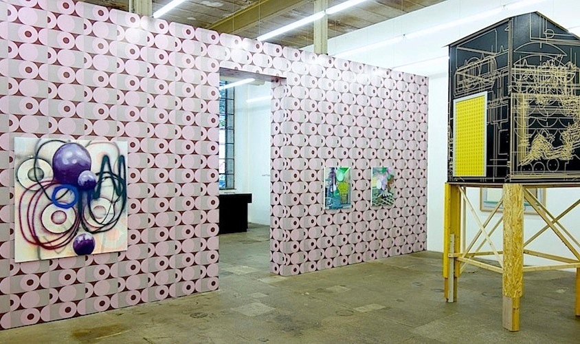 Wolfgang Ellenrieder: Arbeiten aus dem Kiosk des Glücks und Präsentation des Künstlerbuches /Installation view 4

